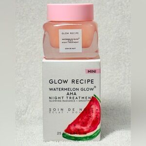 Glow Recipe Watermelon Glow AHA Night Treatment 25 mL/0.84 fl oz - NEW